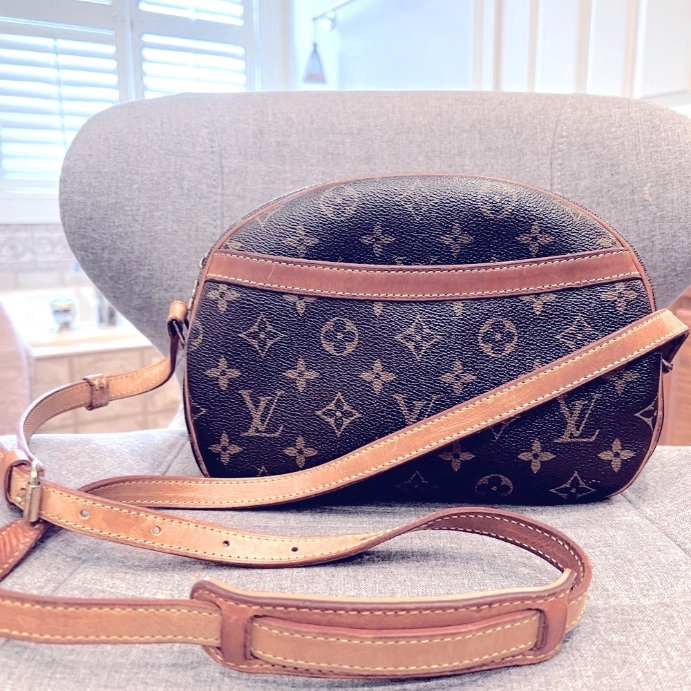 Louis Vuitton Blois Monogram Coated Canvas Shoulder Bag